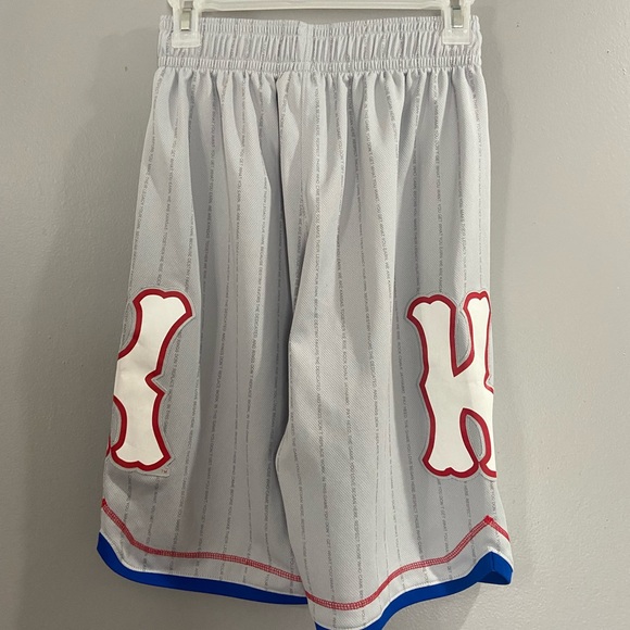 Mens KU Kansas Jayhawks basketball shorts - Picture 2 of 4